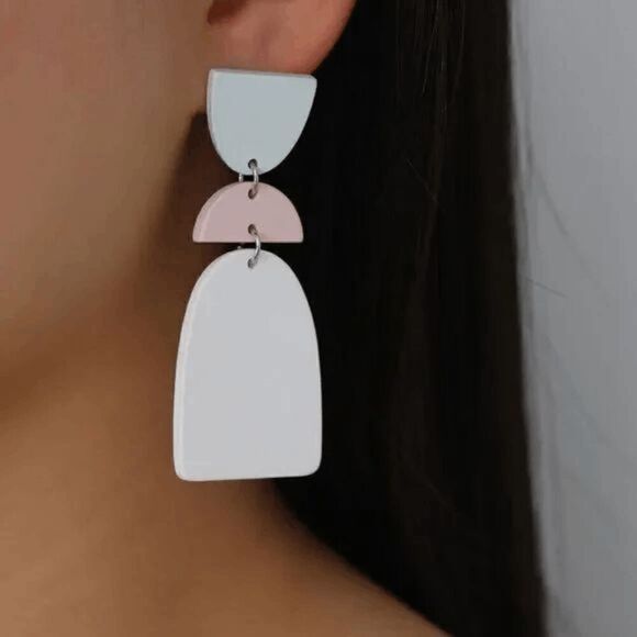 2/$21 Ladies Retro Fashion Earrings - Picture 2 of 4